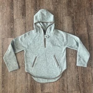 PrAna Light Blue Hooded Poncho